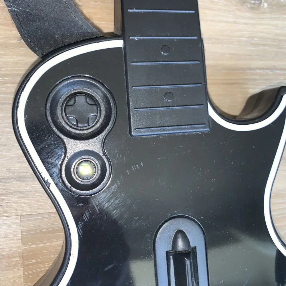 Guitar Hero Les Paul Gibson Wireless Sony Playstation w/ Dongle Original & Strap